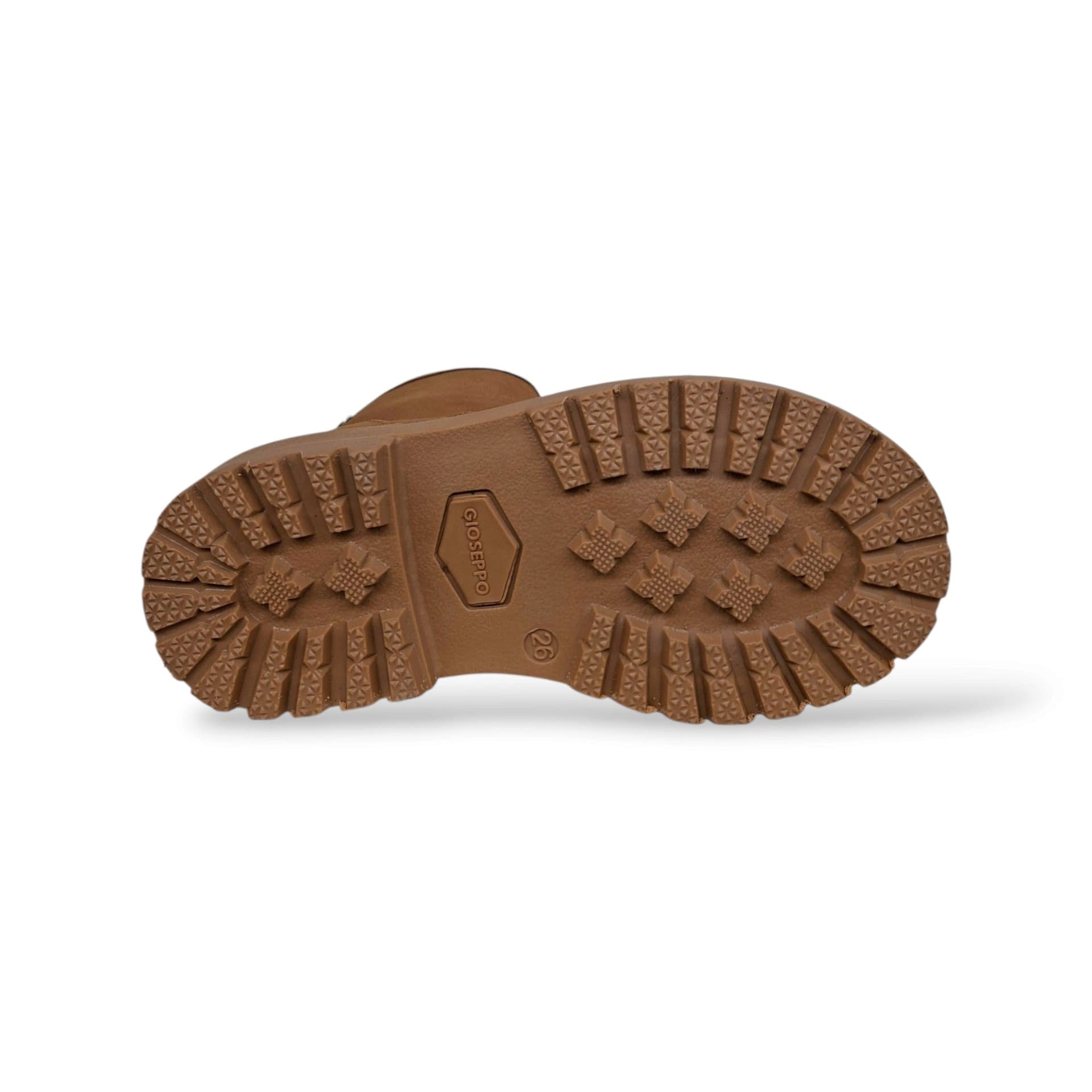 Gioseppo 80775 Stivaletto Bambini e Ragazzi Camel | Zip Laterale Pelle Caldo Preppy Autunnale | Taglie 26-39 | Scarpetteria Gica - 5