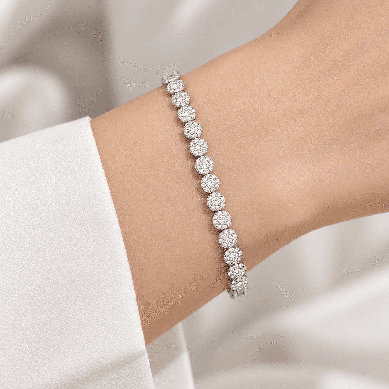 Alba Bijoux   Bracciale  Tennis Luna - 2