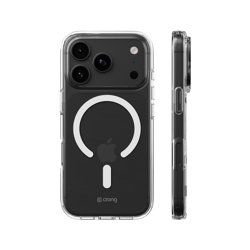 Crong Clear MAG Cover - Custodia MagSafe per iPhone 18 Pro Max / 17 Pro Max (Trasparente) - 2