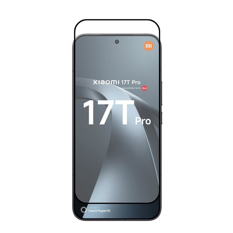 Crong 3D Armor Glass Lite - Pellicola protettiva in vetro temperato con colla completa per Xiaomi 17T Pro 5G - 3