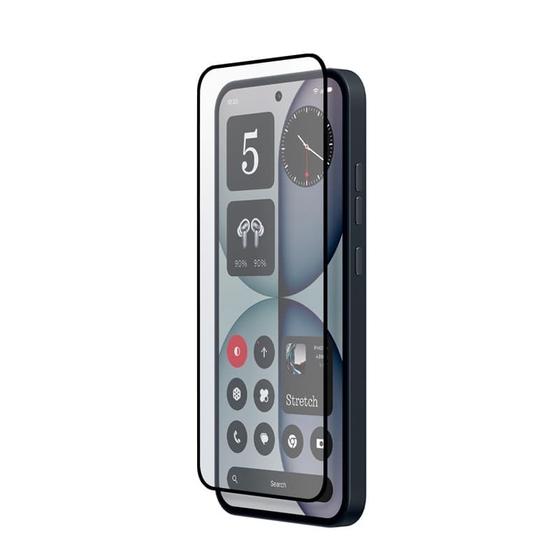 Crong 3D Armour Glass Lite - Vetro temperato con colla integrale per Nothing Phone 4a - 2
