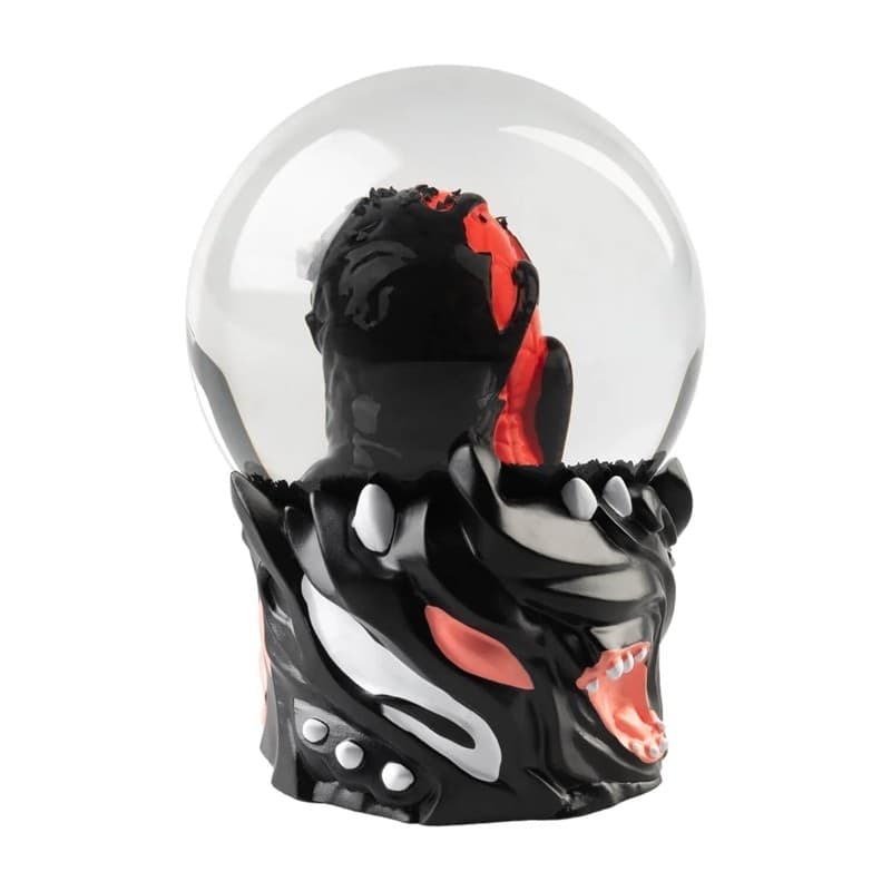 Spiderman - Globo di neve in vetro con Spider-Man e Venom in confezione regalo - 3