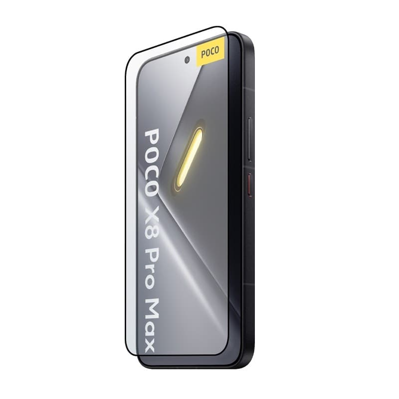 Crong 3D Armor Glass Lite - Pellicola protettiva in vetro temperato con colla completa per Xiaomi POCO X8 Pro Max 5G - 2
