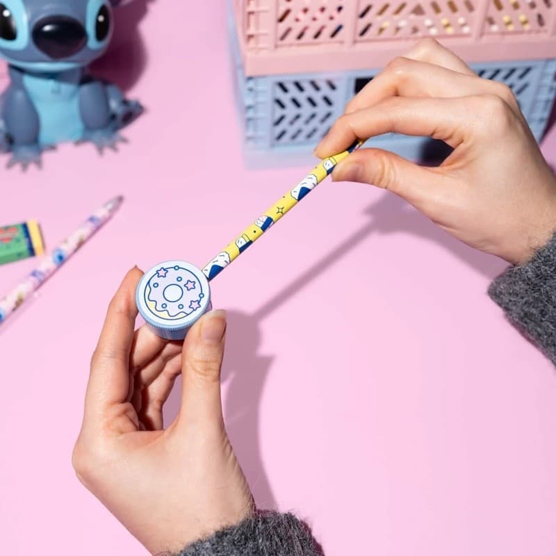 Set di articoli di cancelleria Disney Stitch - A tema cibo (8 pezzi) - 6
