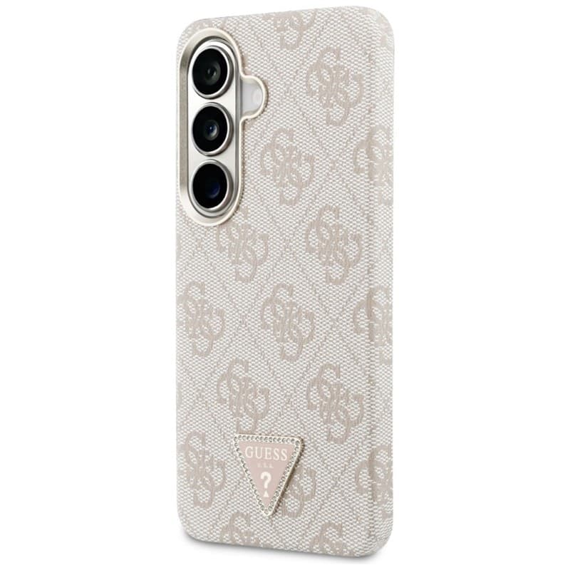 Guess 4G Triangle Logo MagSafe - Custodia per Samsung Galaxy S26 (rosa) - 2