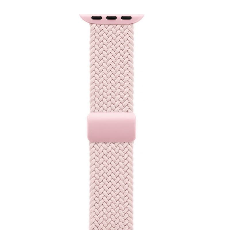 Cinturino Crong Wave - Cinturino intrecciato per Apple Watch 38/40/41/42 mm (rosa) - 4