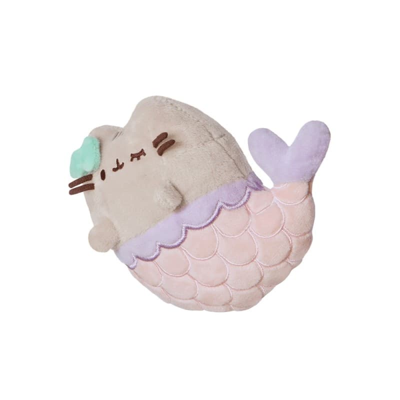 Pusheen - Peluche sirenetta con conchiglia 12 cm - 6