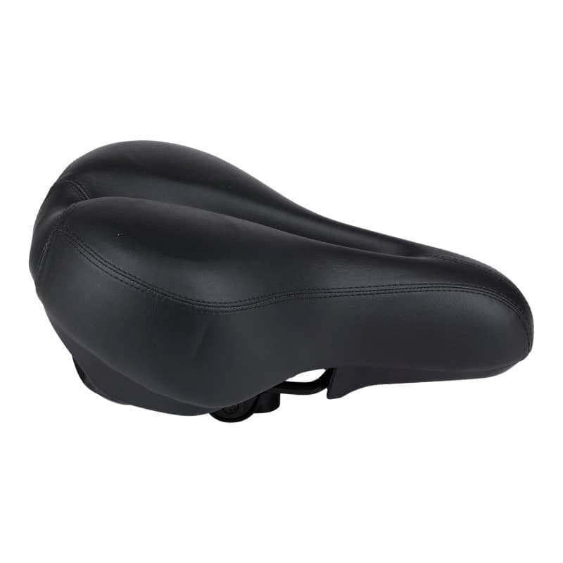 Dunlop - Sella da bicicletta in gel, ergonomica, larga, per turismo/citta, 28x21 cm - 3