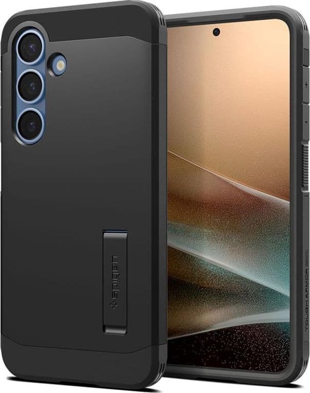 Spigen Tough Armor MagSafe - Case for Samsung Galaxy S25 (Black)
