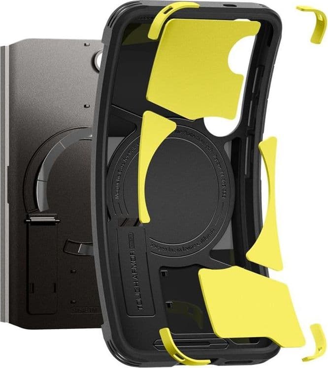 Spigen Tough Armor MagSafe - Case for Samsung Galaxy S25 (Black) - 7