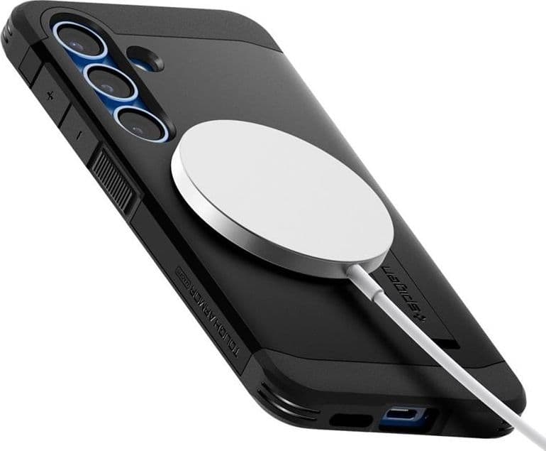 Spigen Tough Armor MagSafe - Case for Samsung Galaxy S25 (Black) - 8