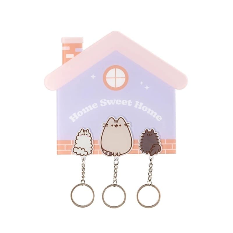 Pusheen - Portachiavi con anelli magnetici