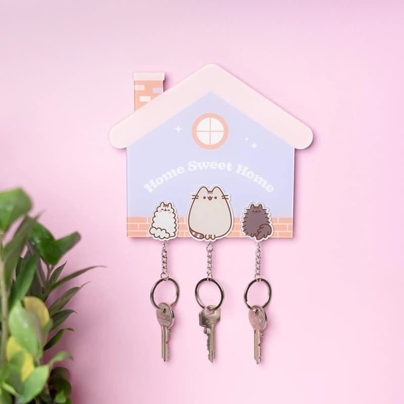 Pusheen - Portachiavi con anelli magnetici - 6