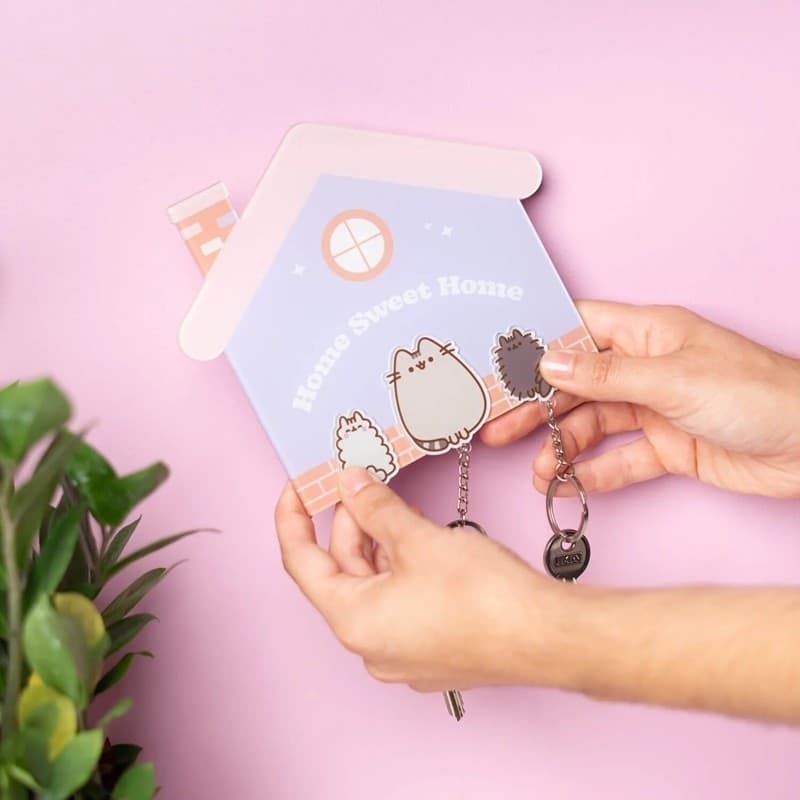 Pusheen - Portachiavi con anelli magnetici - 8