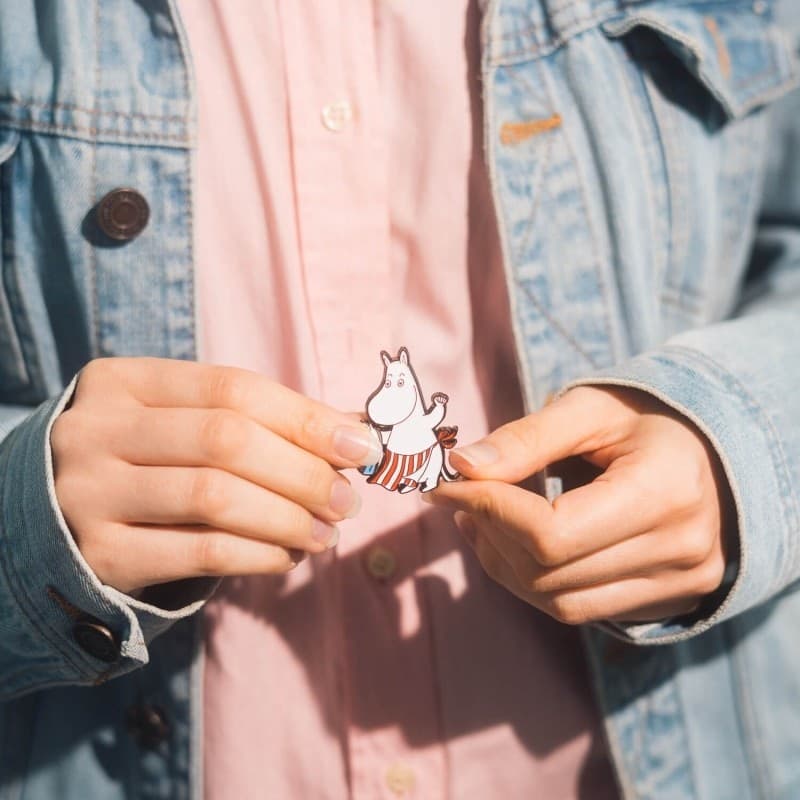 Moomins - Set of 4 Pins for Clothes or Backpack - 7