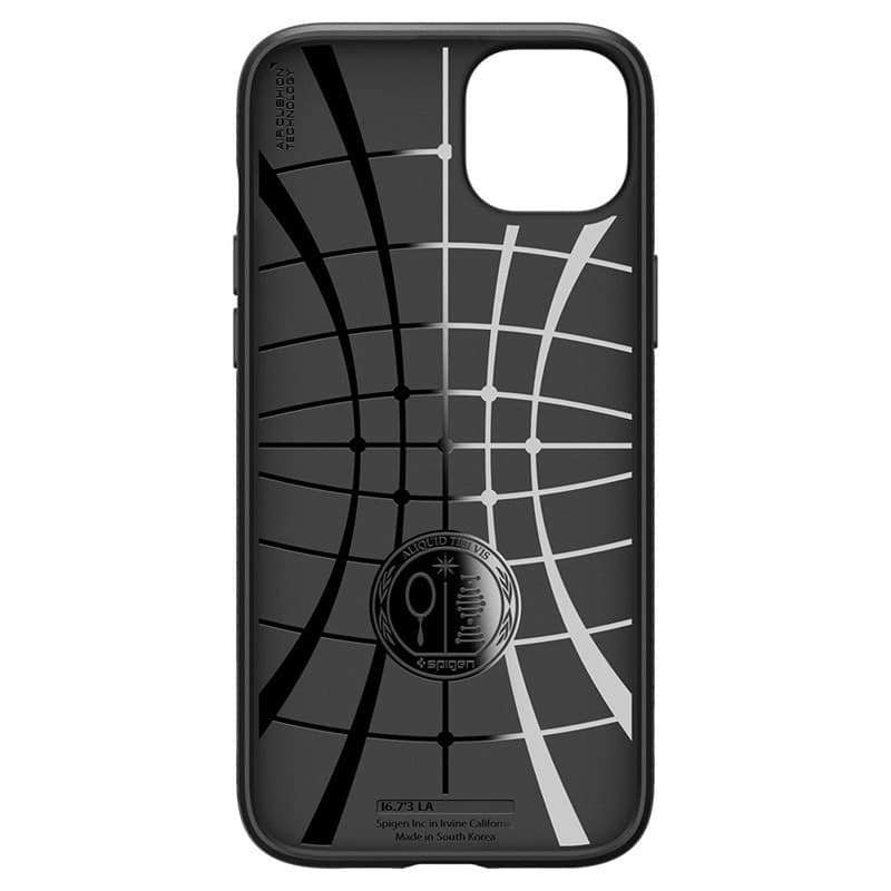Spigen Liquid Air - Case for iPhone 15 (Matte Black) - 4