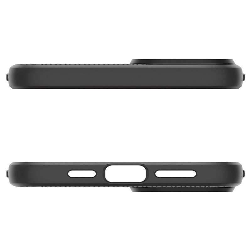 Spigen Liquid Air - Case for iPhone 15 (Matte Black) - 6