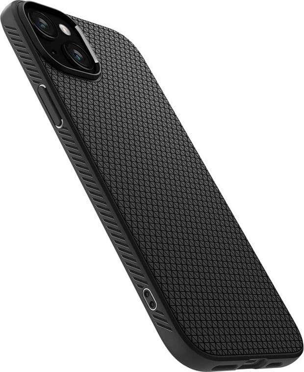 Spigen Liquid Air - Case for iPhone 15 (Matte Black) - 9