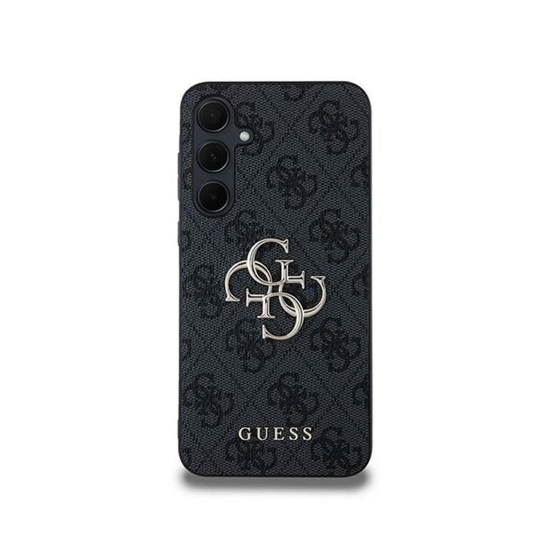 Guess 4G Big Metal Logo - Case Samsung Galaxy A35 5G (black) - 3