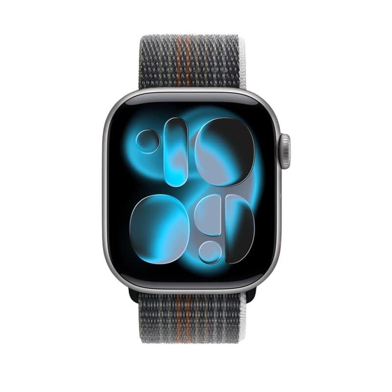 Cinturino sportivo Crong in nylon per Apple Watch 38/40/41/42 mm (Midnight Run) - 3