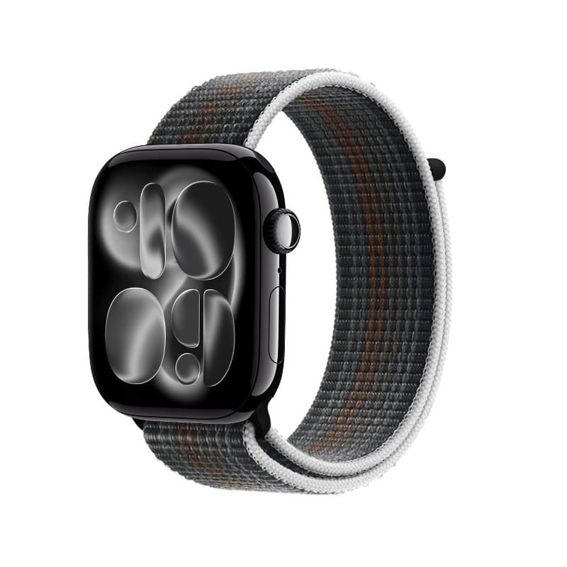 Cinturino sportivo Crong in nylon per Apple Watch 38/40/41/42 mm (Midnight Run) - 6