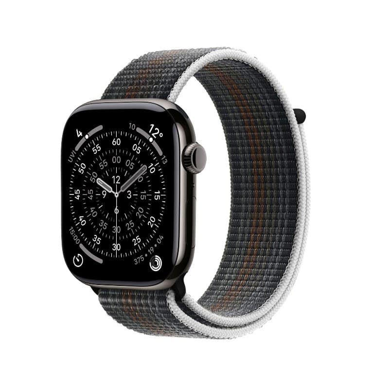 Cinturino sportivo Crong in nylon per Apple Watch 38/40/41/42 mm (Midnight Run) - 7