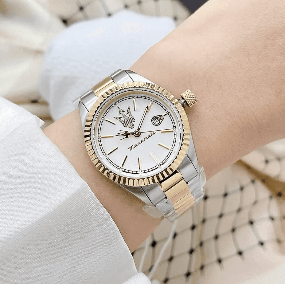 Maserati Competizione Donna Bicolore Silver Gold (R8853100505) - 2
