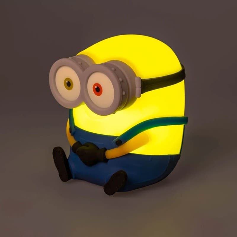 Minions - Bob Luce notturna a LED in morbido silicone per bambini 15 cm - 2