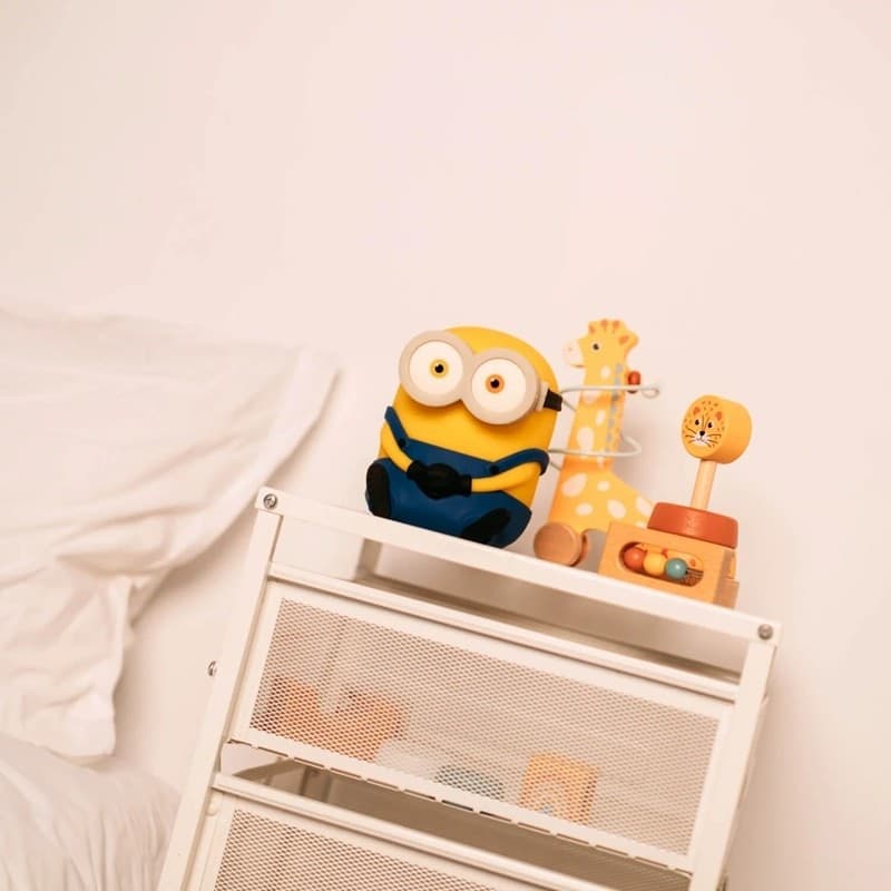 Minions - Bob Luce notturna a LED in morbido silicone per bambini 15 cm - 6