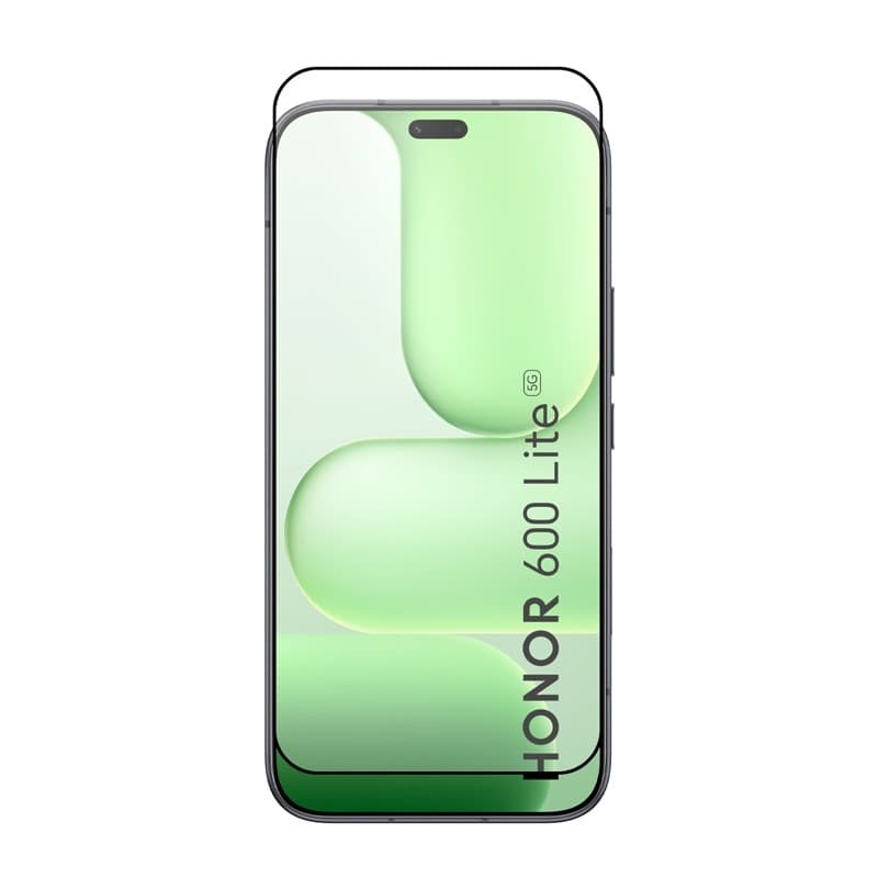 Crong 3D Armor Glass Lite - Pellicola protettiva in vetro temperato con colla completa per Honor 600 Lite 5G - 3