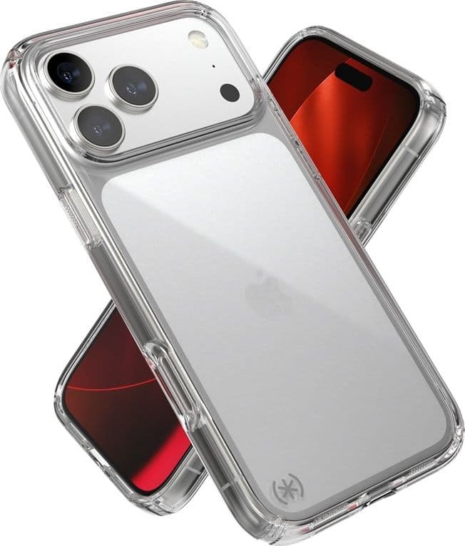 Speck Presidio Perfect-Clear - Custodia per iPhone 17 Pro Max (trasparente) - 10