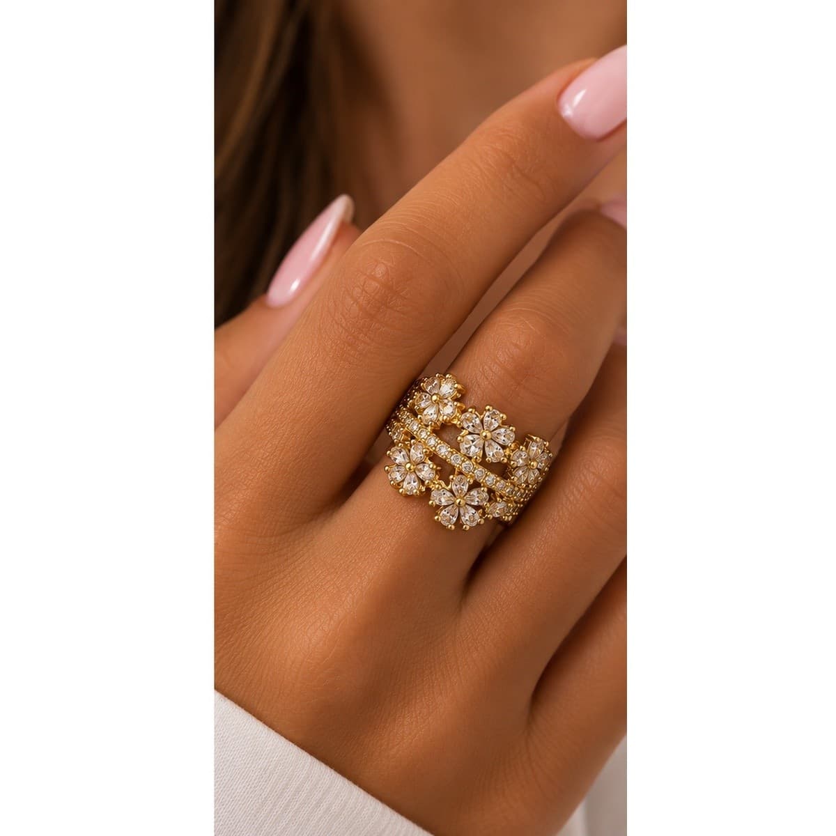 Alba Bijoux - Anello Fiora Gold - 2