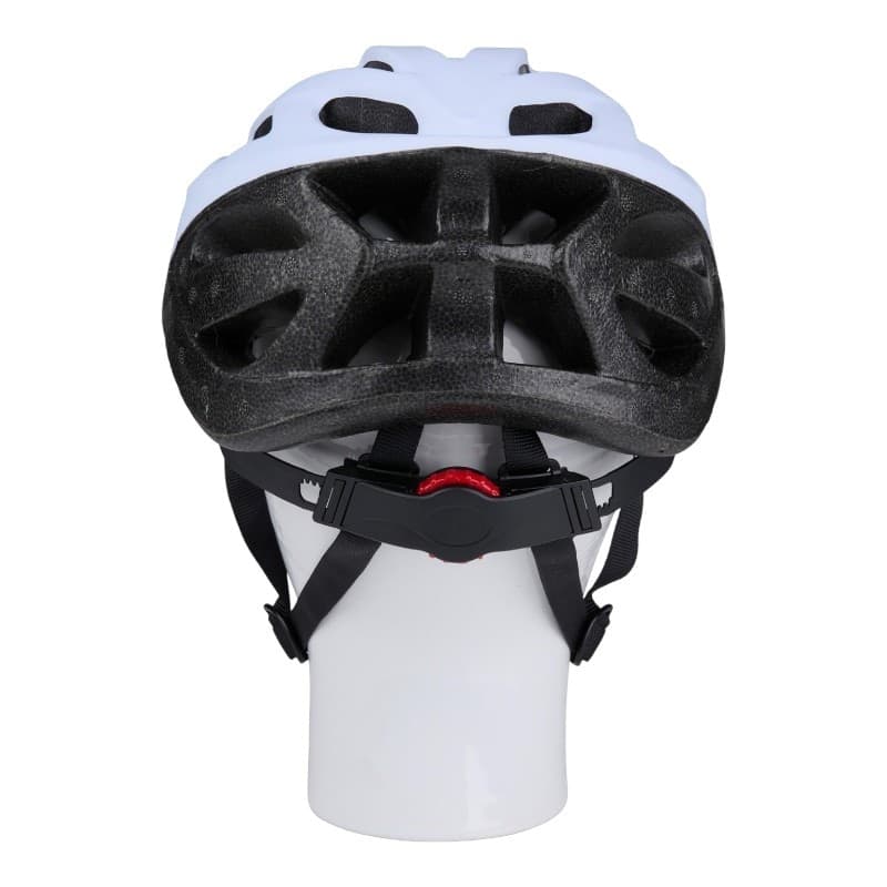 Dunlop - Casco da MTB regolabile, taglia M 55-58 cm (bianco-nero) - 4