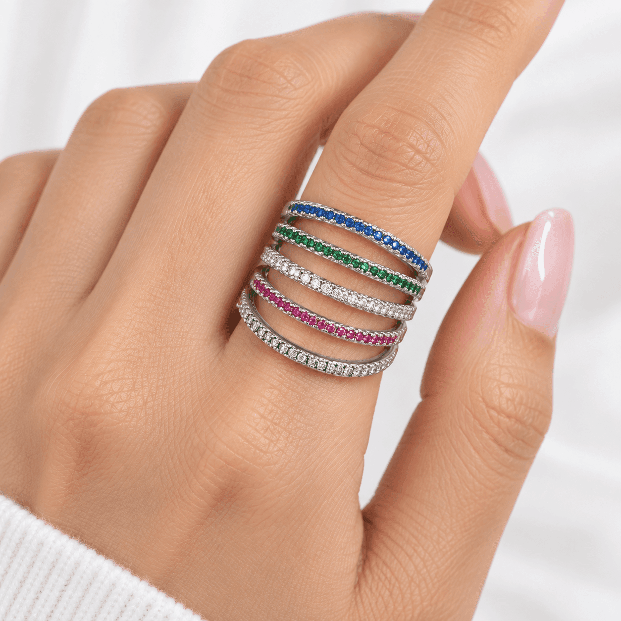 Alba Bijoux - Anello ARCO - 2