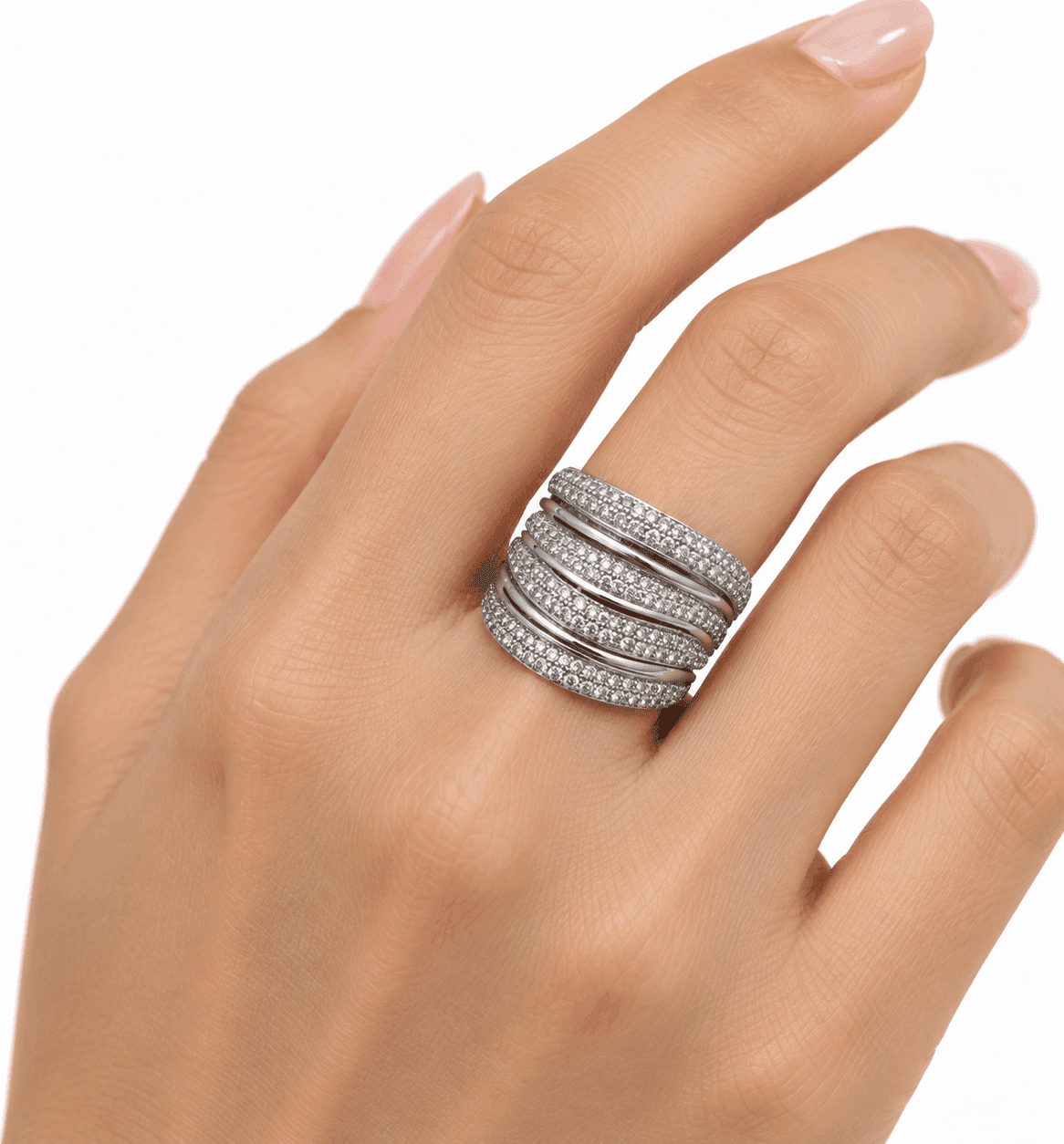 Alba Bijoux - Anello Onda - 2