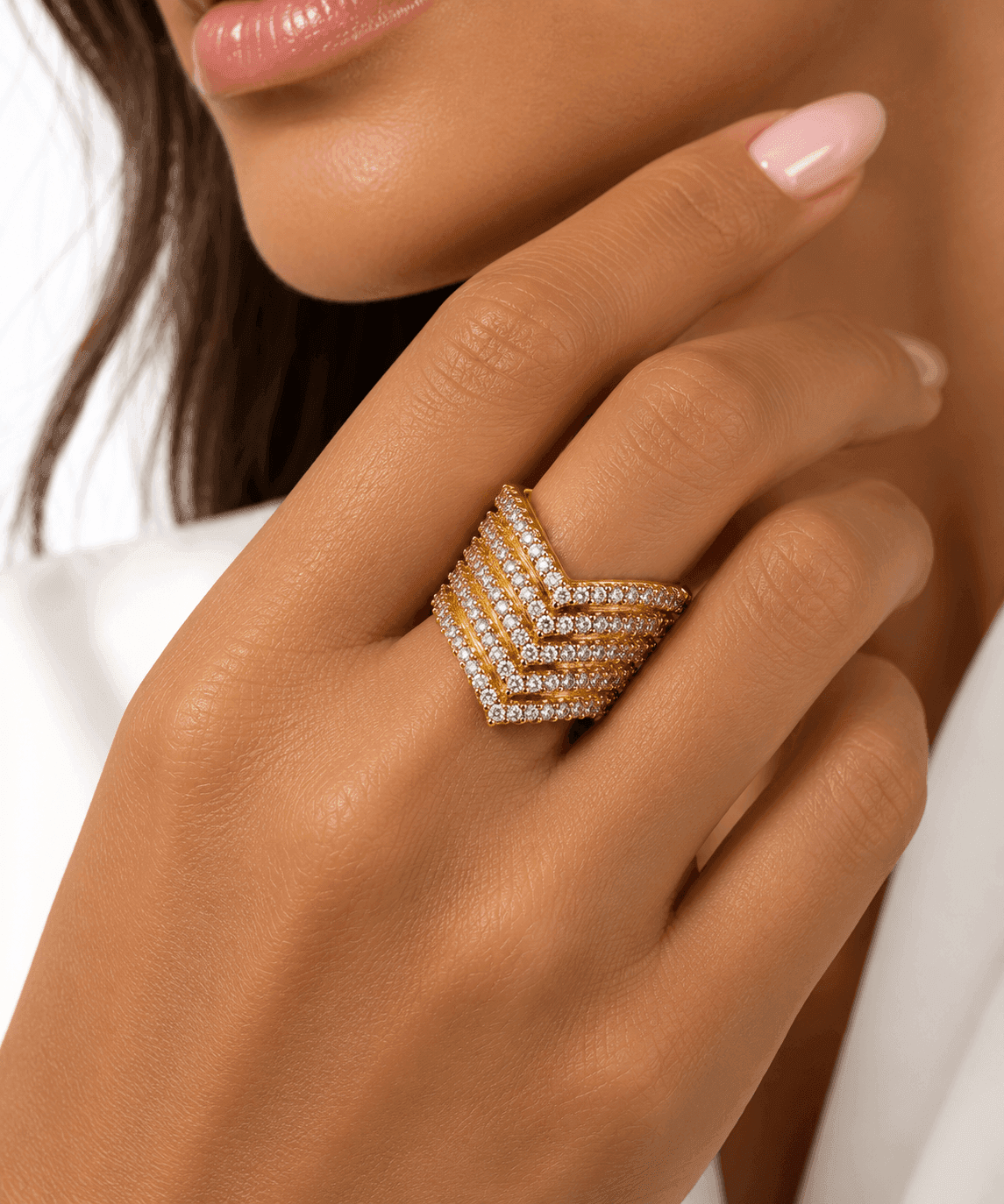 Alba Bijoux - Anello Vela Gold - 2