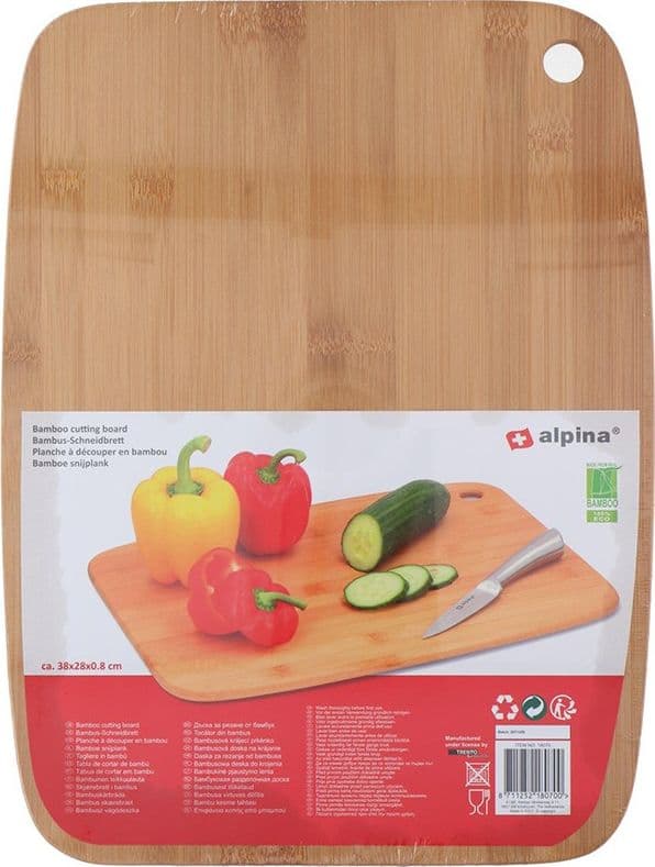 Alpina - Cutting board in bamboo wood 38x28 cm - 2