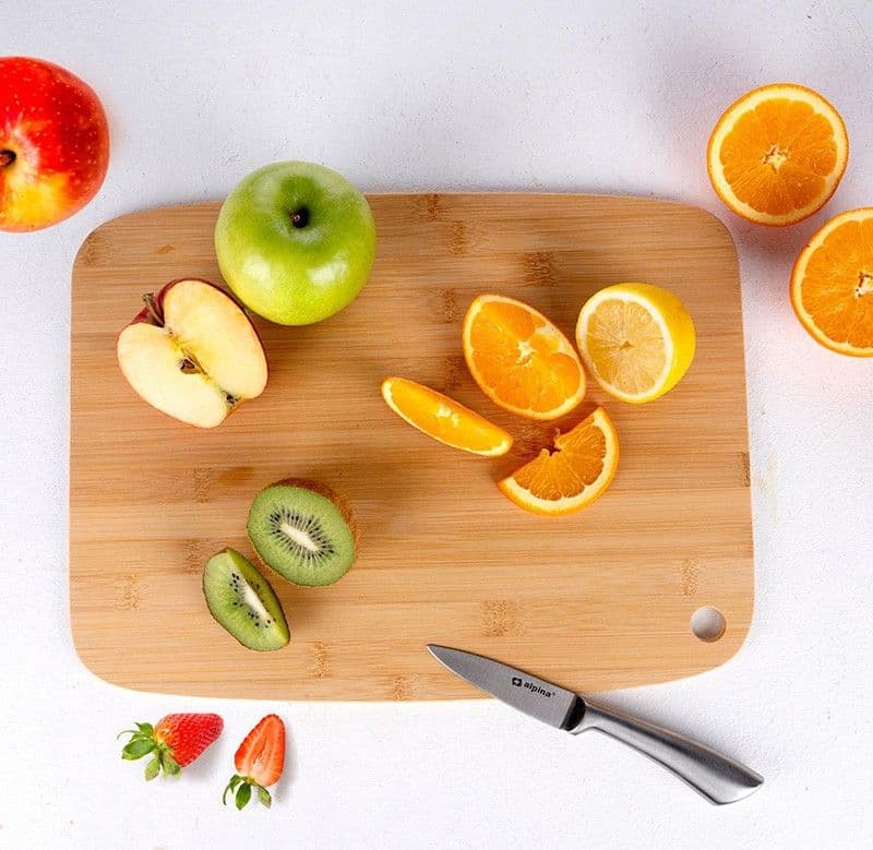 Alpina - Cutting board in bamboo wood 38x28 cm - 6