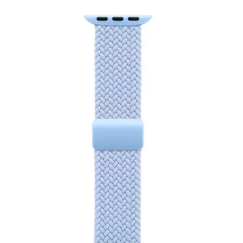 Cinturino Crong Wave - Cinturino intrecciato per Apple Watch 38/40/41/42 mm (azzurro cielo) - 4