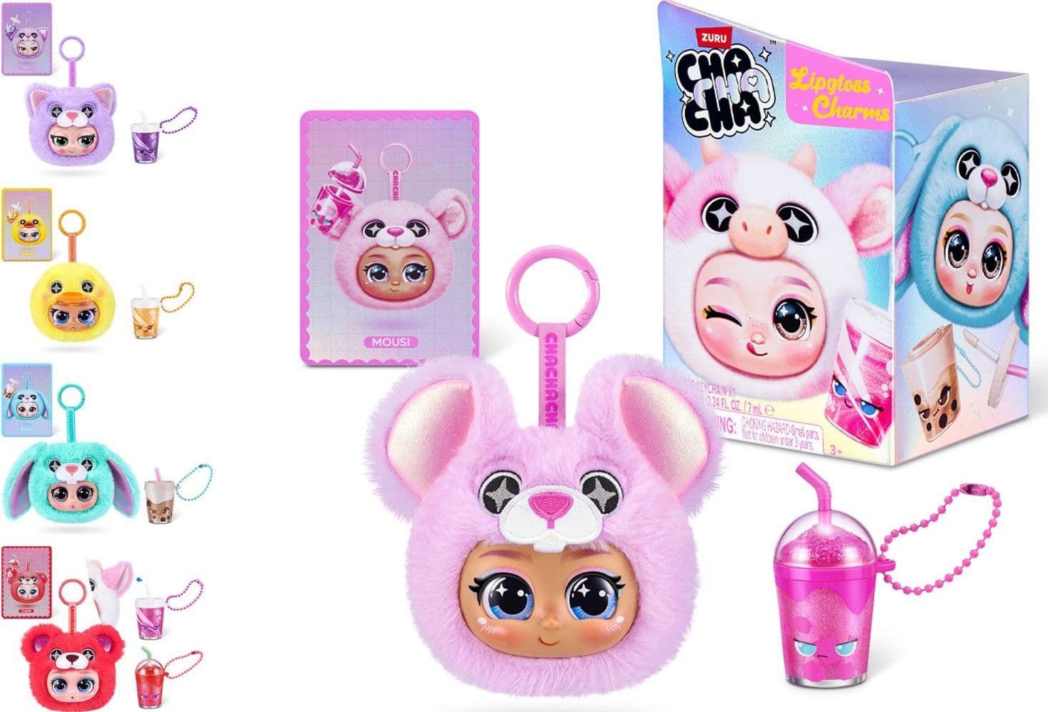 ChaChaCha Hat Portachiavi e Lipgloss