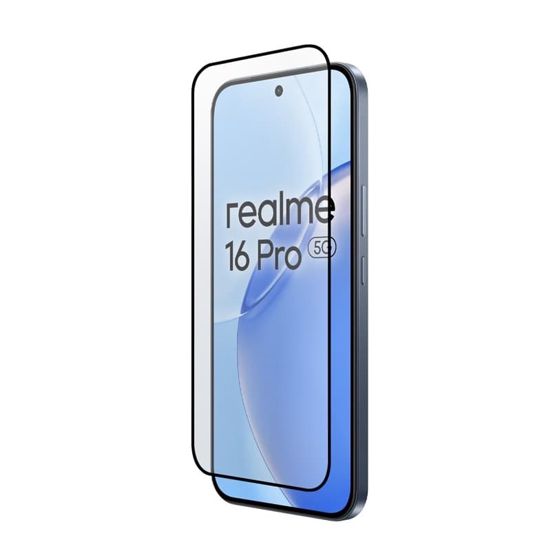 Crong 3D Armor Glass Lite - Vetro temperato con colla integrale per Realme 16 Pro 5G - 2