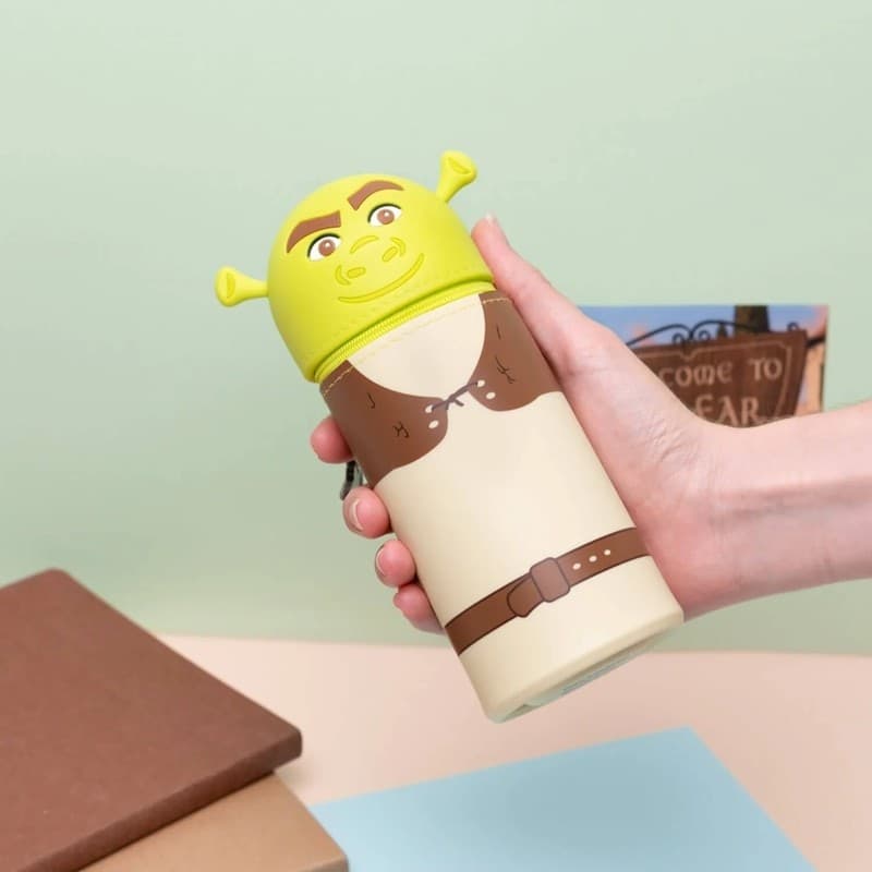 Astuccio tubolare 3D di Shrek con base pieghevole - 7