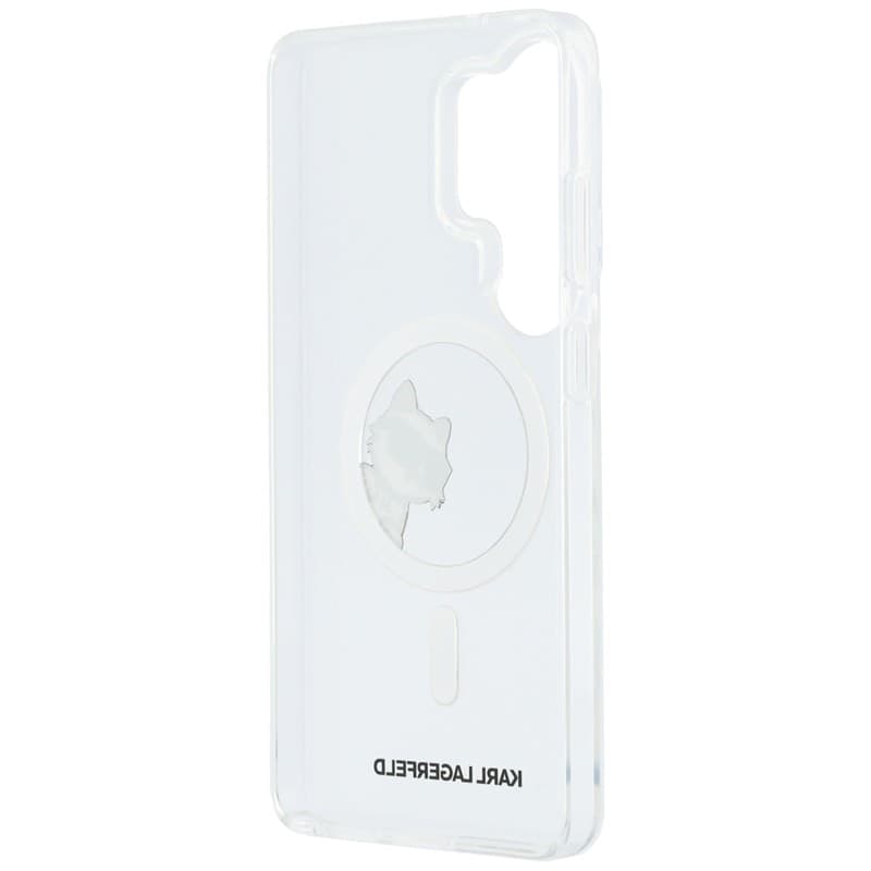 Karl Lagerfeld IML Peekaboo Choupette MagSafe - Custodia per Samsung Galaxy S26 Ultra (trasparente) - 7