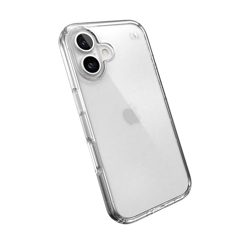 Speck Presidio Perfect-Clear - Custodia per iPhone 16 (trasparente) - 8
