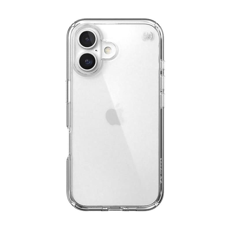 Speck Presidio Perfect-Clear - Custodia per iPhone 16 (trasparente) - 9