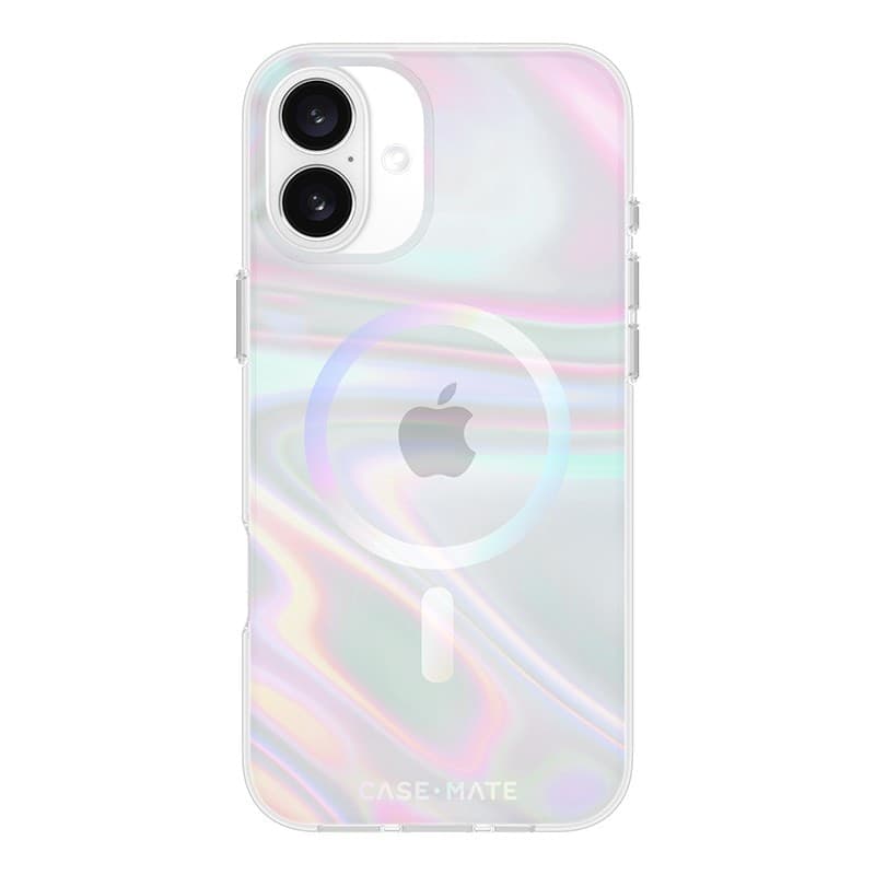 Case-Mate Soap Bubble MagSafe - Case for iPhone 16 Plus (Iridescent) - 2