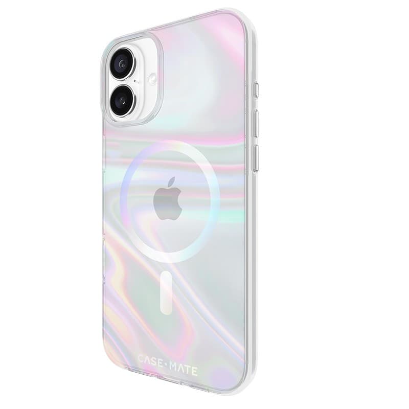 Case-Mate Soap Bubble MagSafe - Case for iPhone 16 Plus (Iridescent) - 4