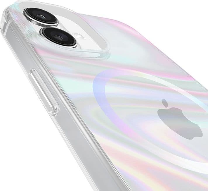 Case-Mate Soap Bubble MagSafe - Case for iPhone 16 Plus (Iridescent) - 8