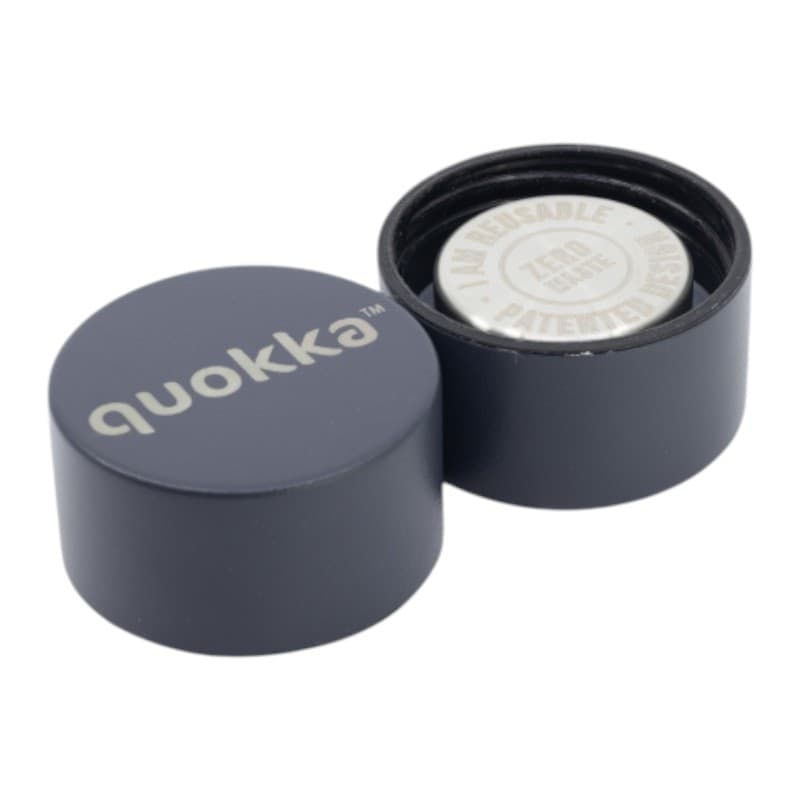 Quokka Solid con cinturino - Thermos in acciaio inossidabile da 510 ml con cinturino (ardesia) - 4