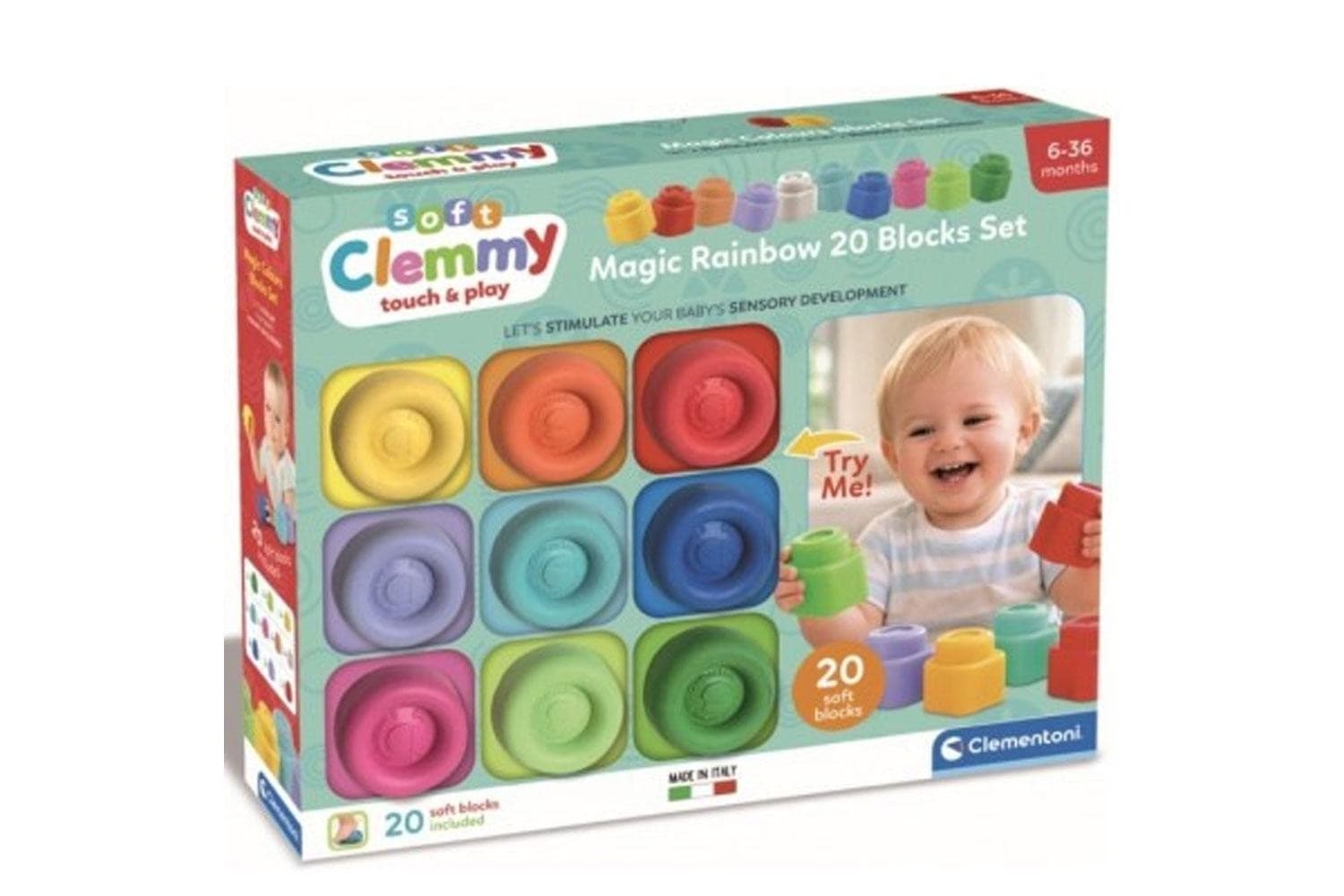 Clemmy Set 20 Mattoncini Morbidi
